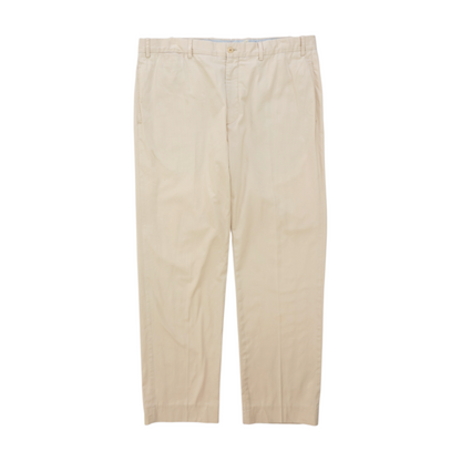Beige Regular Pants