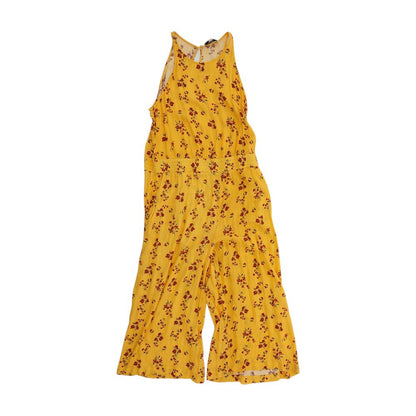 Yellow Floral Jumpsuit