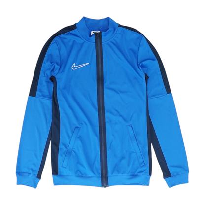 Blue Solid 1/4 Zip Pullover
