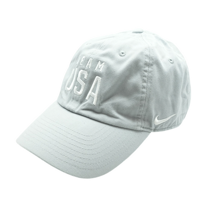 Gray Team USA Ballcap Hat