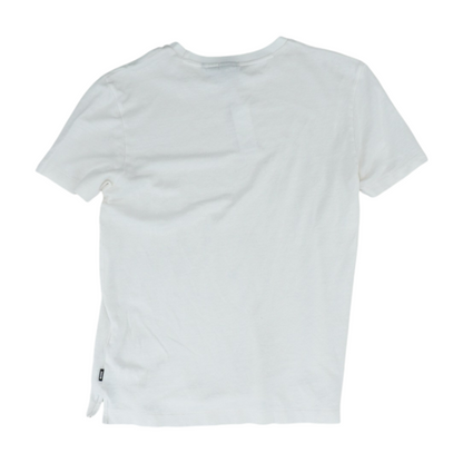 White Solid T-Shirt