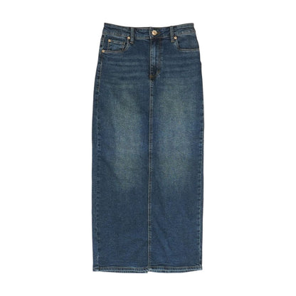 Blue Midi Skirt