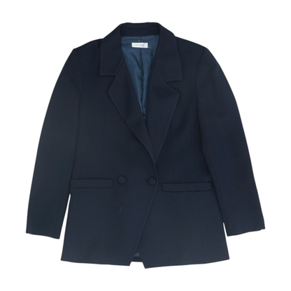 Navy Solid Blazer