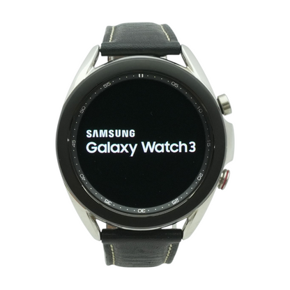 41mm Galaxy Watch3 Black Smartwatch Black Band M/L