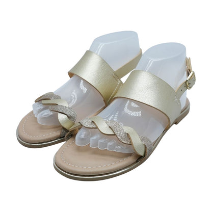 Gold Sandals