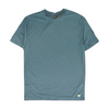 Blue Solid Active T-Shirt