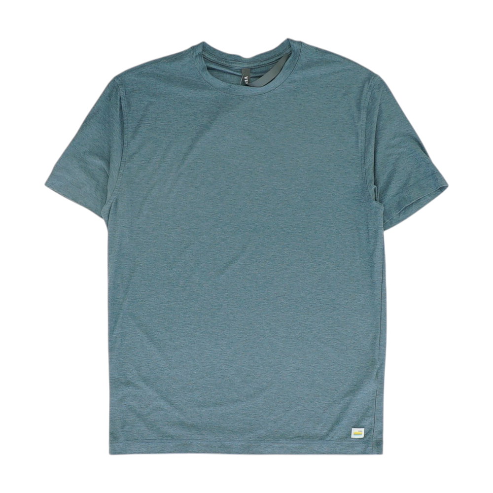 Blue Solid Active T-Shirt