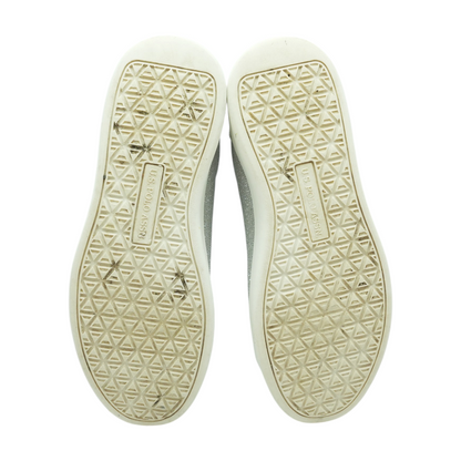 Silver Athletic Shoes