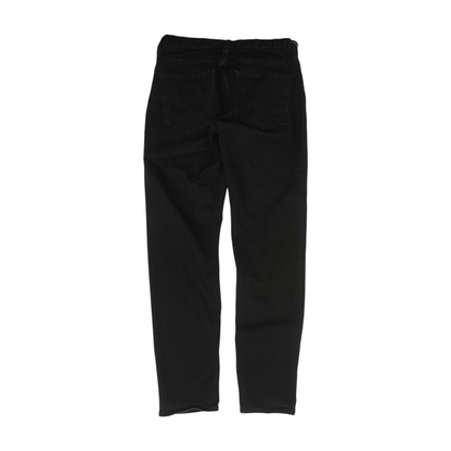 Black Tapered Jeans