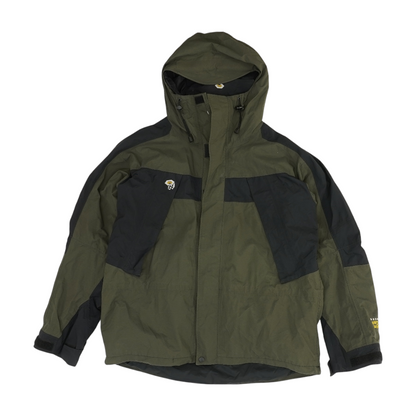 Gray Color Block Jacket