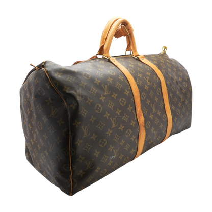 Louis Vuitton Keepall 55 Monogram Duffle Bag – Image 3