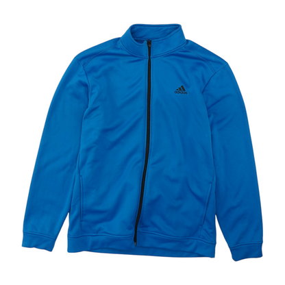 Blue Solid Active Jacket