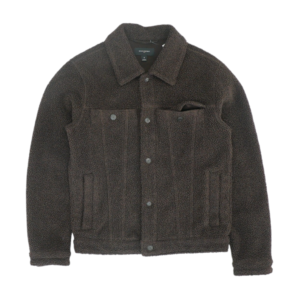 Brown Solid Jacket
