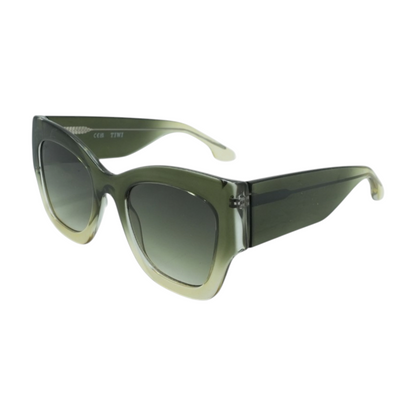 Green Mayfair Oversized Sunglasses