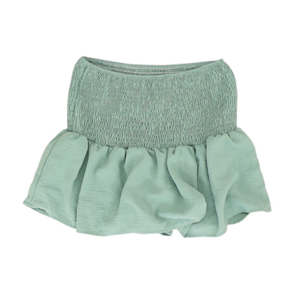 Green Mini Skort