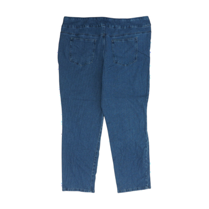 Coldwater Creek Blue Plus Size Straight Jeans – Image 2