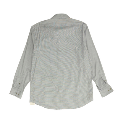 Blue Print Long Sleeve Button Down