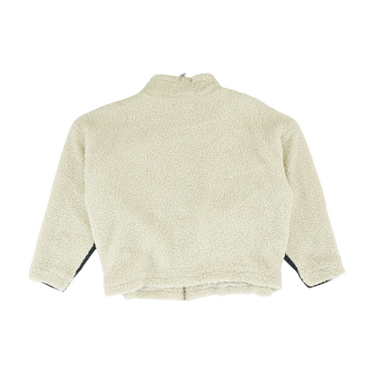 Beige Color Block Jacket