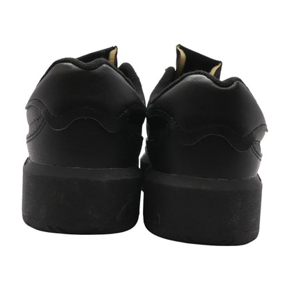 CT302 Black Leather Low Top Athletic Shoes