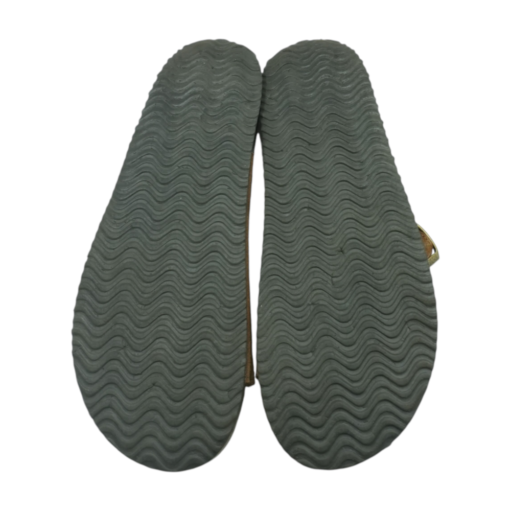 Woodstock Vintage Brand Brown Flip-Flop Sandals – Image 4