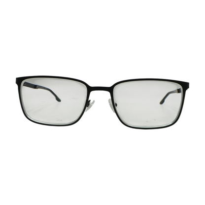 Black C3052 Square Prescription Eyewear