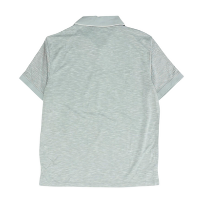 Gray Abstract Short Sleeve Polo