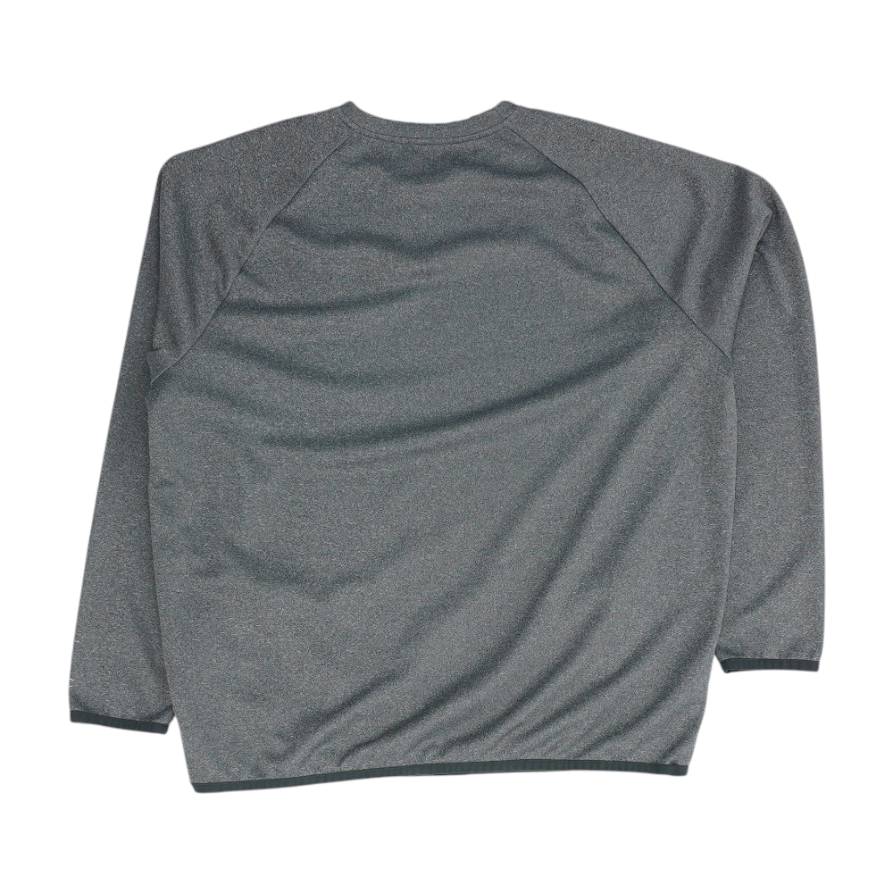 Gray Solid Active T-Shirt