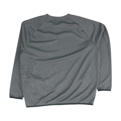 Gray Solid Active T-Shirt