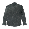 Black Solid Long Sleeve Button Down