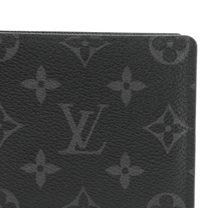 Slender Wallet in Monogram Eclipse Canvas