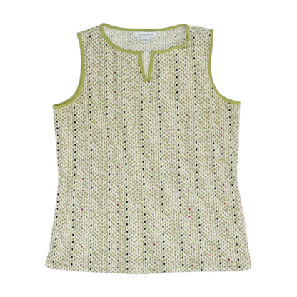 Green Abstract Blouse