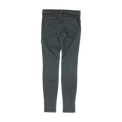 Black Solid Low Rise Skinny Leg Jeans