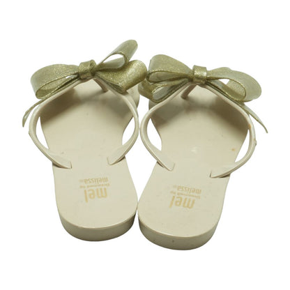 Mini Flip Flops Gold Sandals