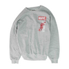 Gray Solid Sweatshirt Pullover