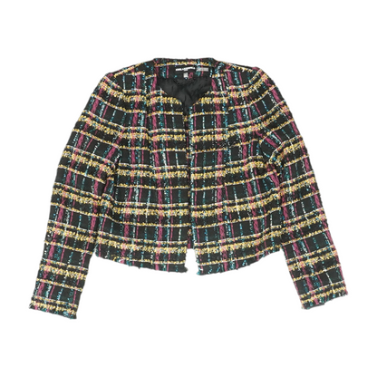 Black Petite Check Blazer