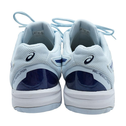 Gel Resolution Blue Low Top Athletic Shoes