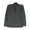 Charcoal Print 1/4 Zip Sweater