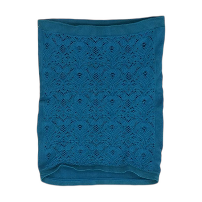 Blue Cropped Blouse