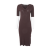 Brown Midi Dress