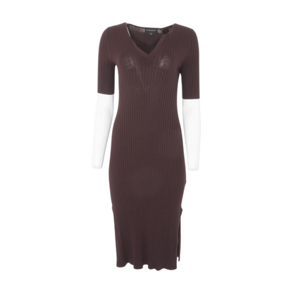 Brown Midi Dress