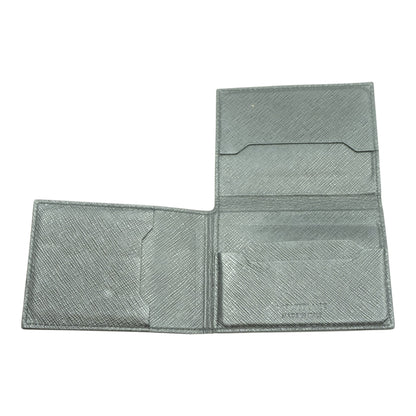 Black Sartorial Trio 4CC Leather Card Holder