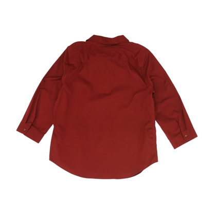 Maroon Button Down