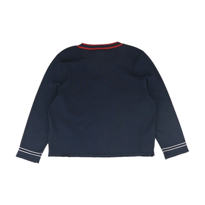 Navy Blouse