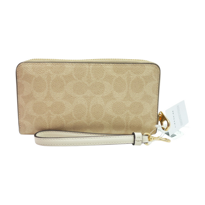 Beige Continental Wallet