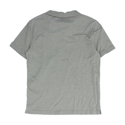Brown Solid Short Sleeve Polo