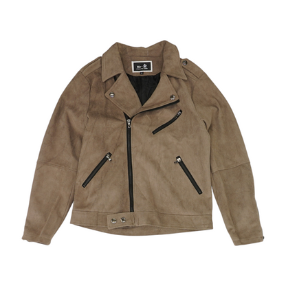 Brown Solid Jacket