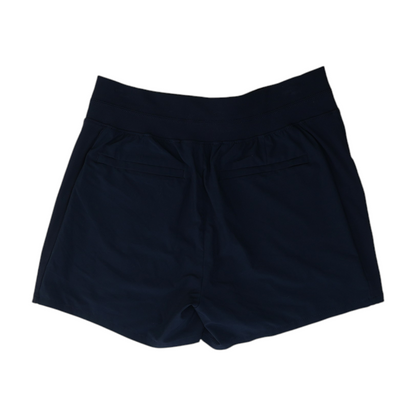 Navy Solid Active Shorts