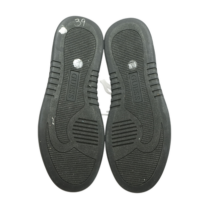 White Low-Top Athletic Shoes
