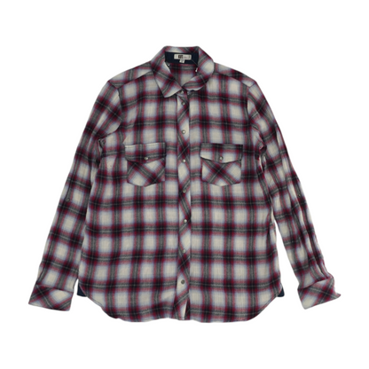 Multi Check Flannel Button Down