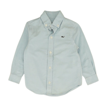 Blue Long Sleeve Button Down